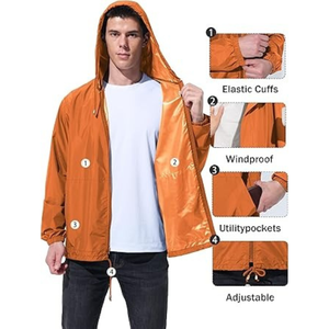 OEM Wholesale Custom Outdoor Eco-Friendly Thick Winter Windproof Waterproof Hooded Quilted <b>Jacket</b> for <b>Men</b> - Product Image 3