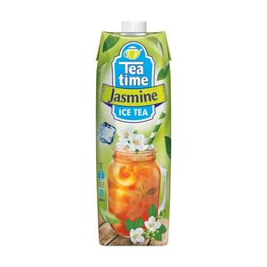 ชาผลไม้สิงคโปร์ ทีไทม์ ไม่เติมน้ำตาล ชาพร้อมดื่ม ชามะลิเย็น 1 ลิตร x12 กล่องบรรจุภัณฑ์แบบแพ็คใหญ่ - Product Image 2