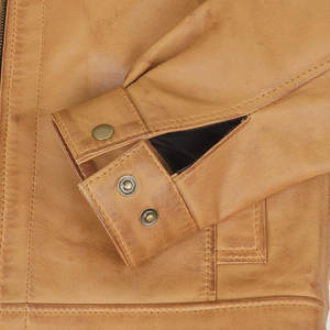 Veste en cuir décontractée pour homme de qualité supérieure, nouvelle arrivée, en cuir d'agneau véritable, vente en gros, élégante et tendance, veste en cuir pour homme de haute qualité - Product Image 6