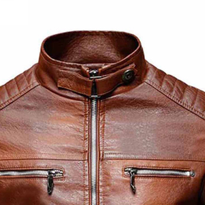 Veste en cuir pour homme de haute qualité, design personnalisé, nouvelle collection 2026, prix abordable, qualité supérieure - Product Image 2