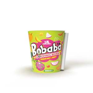 Tasse à thé Boba en plastique PP transparent avec paille - Product Image 2