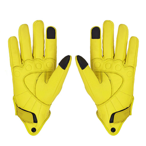 Top Selling Custom Logo Leather <b>Touch</b> Screen Full Finger Unisex Motorbike <b>Gloves</b>-Waterproof Breathable Quick Dry <b>Gloves</b> - Product Image 2