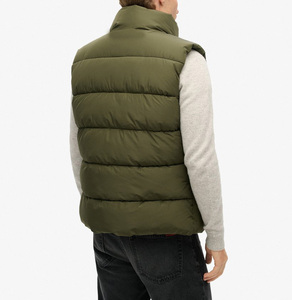 Mens Warm <b>Gilet</b> Bodywarmer Sleeveless <b>Lightweight</b> Quilted Outdoor Winter Casual Waistcoat Custom Wholesale Clothing Factory - Product Image 4