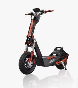 Scooter Eléctrico de Carreras HEZZO F9, Alcance de 100 km, 90 km/h, 8000 W, Motores Dobles, Plegable, Ruedas Grandes - Product Image 2