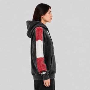 Sudadera con Capucha para Mujer, Diseño Moderno con Efecto Lavado Ácido, Ajuste Cómodo y Capucha Ajustable - Product Image 5