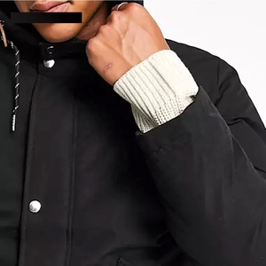 Veste parka coupe-vent d'extérieur 2026, doudoune canadienne en duvet d'oie pour homme, avec capuche, pour l'hiver - Product Image 5