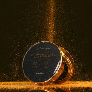 Korean Cosmetics CHALLANS De PARIS Radiant Full-Cover Glow Sunscreen Weightless Glowing Moisturizing Cushion <b>Foundation</b> for - Product Image 3
