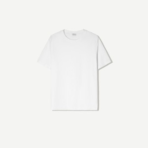 Chemises blanches minimalistes pour hommes, coupe ajustée, 100 % coton, personnalisation de marque, t-shirt basique léger, été, vente en gros, OEM - Product Image 5