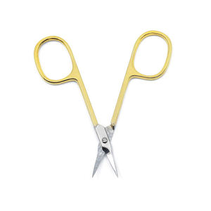 Tijeras de Pelo Profesionales Personalizadas de 8.8cm, Doradas, de Acero Inoxidable, para Corte de Pelo Pequeño, OEM, Belleza Privada - Product Image 3