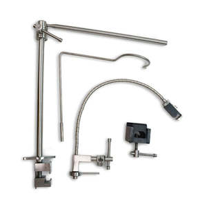 Manual <b>Laparoscopic</b> Nathanson Liver Retractor Set German Stainless Steel Flex Arm Hook Complete Setup High By Grip Surgical - Product Image 6