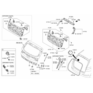 Repuestos y Accesorios para Autos y Camionetas Sportage Nuevo Otro Lado Izquierdo 81770D9100 - Product Image 2
