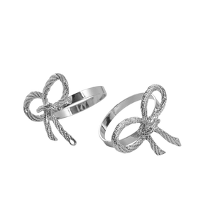 <b>Bamboo</b> Napkin Rings Hollow Bohemian Design 4.5cm <b>Table</b> Decoration Napkin Ring Tabletop Tissue Holder Designer Napkin Ring - Product Image 2