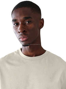 Camisetas de Hombre de Alta Calidad 100% Algodón, Transpirables y de Secado Rápido, Estilo Urbano, Colores Sólidos, Precio - Product Image 4