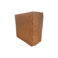 Blocs de fibre de coco de haute qualité 650 grammes à faible teneur en EC, biodégradables et écologiques pour le jardinage, l'agriculture hydroponique et l'agriculture en Inde