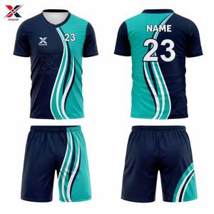 Maillots de football anti-rétrécissement respirants et anti-humidité, ensembles de matchs 7v7 unis avec impression par transfert thermique, directement de l'usine - Product Image 3