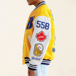 Patchs en chenille brodés personnalisés de haute qualité pour la vente en gros – Écologiques, imperméables, style vintage, pour blousons universitaires et Letterman - Product Image 5