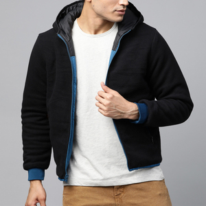 Men's Custom Jacket Bubble Puff Down Puffer Reversible Hooded Winter OEM Lightweight Warm OEM Wholesale Quilted <b>Padded</b> <b>Coat</b> - Product Image 4