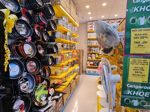 Étagère d'affichage en carton robuste ADONG à un seul côté |   Étagère de présentation pour magasin de téléphonie mobile |   Revêtement en poudre recyclable |   Fournisseur OEM Vietnam A15 - Product Image 5