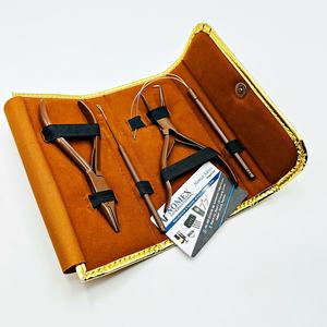 Kit d'outils de pince d'extension de cheveux en acier inoxydable professionnel pince à perles pince dissolvant de perles outil de crochet de boucle de haute qualité - Product Image 4