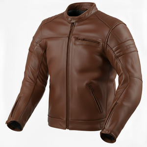 Chaqueta de cuero nueva para hombre, chaqueta de moto para invierno y otoño, ropa de abrigo a prueba de viento para hombre, ropa de marca para hombre, tallas L-6XL - Product Image 5