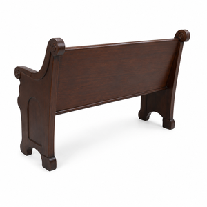 Banc d'église en teck massif, mobilier d'église en bois, sièges pour chapelle, cathédrale, salle de culte, mobilier religieux sur mesure - Product Image 3