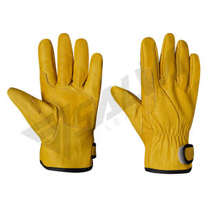 Guantes de Mecánico para Trabajar en Autos, Protegen Dedos y Manos, Guantes de Mecánico de Moda, Guantes de Cuero de Calidad - Product Image 1