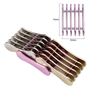 Five Compartment Nail Brush Holder <b>Multi</b> <b>Color</b> Metal Manicure Tool Organizer for Nail Salon Supplies - Product Image 5