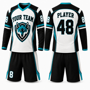 Camiseta de Lacrosse Personalizada de Alta Calidad con Nombre de Equipo Impreso, Transpirable, 100% Poliéster Sublimado, Ropa Deportiva al por Mayor de Fábrica - Product Image 1