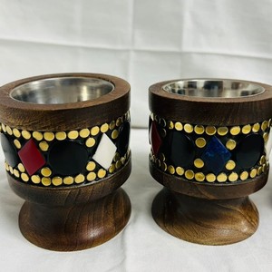 Difusor de Incienso Mubkhar Árabe de Diseño Único con Patrón Floral, Hecho a Mano en India - Product Image 4