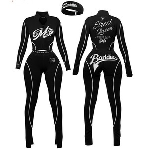 Conjunto Deportivo TAHAD de 2 Piezas para Mujer, Sudadera Corta con Capucha y Borde de Piel Sintética, Decoración de Pompones, Cierre Completo, Pantalones Acampanados con Cintura Ajustable - Product Image 5