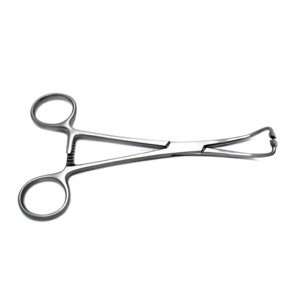 High Quality Stainless Steel Peers Towel <b>Clamp</b> Non-Perforating 5.75" (14.5cm) CE & ISO Certified Wholesale Best Supplier - Product Image 4