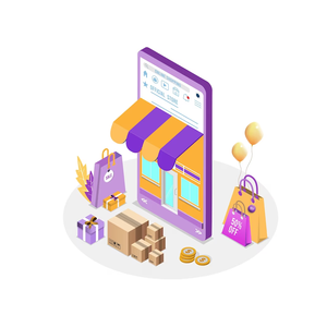 Développement d'applications mobiles e-commerce Intellisense complètes, personnalisation de la marque, version Mac OS Enterprise, téléchargement de produits en stock, gestion des stocks - Product Image 1