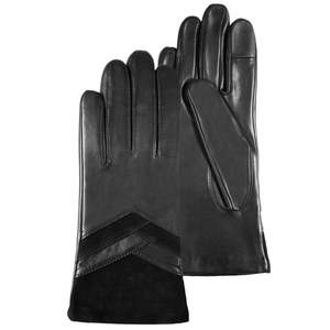 Gants en cuir longs style opéra et gants thermiques d'hiver décontractés de couleur turquoise sans doublure - Product Image 5