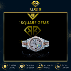 Montre de luxe automatique pour homme et femme, mouvement à quartz, résistante à l'eau, VVS, acier inoxydable, cristal saphir, diamant, revendeur de confiance - Product Image 3