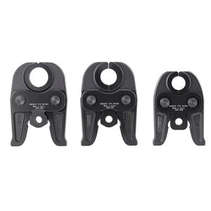 MegaPress Saldatrici a Pressione in Acciaio al Carbonio, 3 Pezzi di Ganasce di Pressione da 1/2\", 3/4\", 1\" per MegaPress, Compatibili con Utensili a Pressione Standard - Product Image 1
