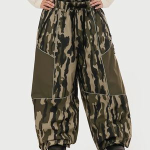 Customized Baggy Ski Pants Winter Breathable Waterproof Windproof Skiwear for Adults Plus Size Skating & Snow Sports Pants - Product Image 5