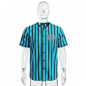 Uniforme de baseball respirant pour hommes, nouveau design personnalisé, dernier style de maillot de baseball - Product Image 5