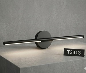 Minimalist Black Metal Wall Lamp LED Rotated Warm White Push Dimmer <b>Indoor</b> <b>Lighting</b> Lumetal Vietnam Bathroom Livingroom Bedroom - Product Image 2