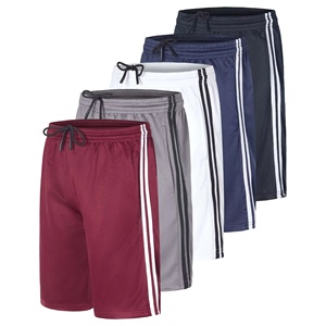 Shorts de baseball en coton et polyester pour hommes, shorts de baseball personnalisés pour l'été à taille élastique pour hommes - Product Image 1