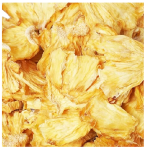 Dried <b>Pineapple</b> Slices Naturally Sweet Bulk Pack Vacuum Sealed <b>Light</b> Crisp Snack for Smoothies Baking - Product Image 1