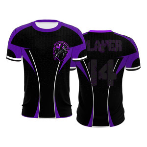 Maillot de sport personnalisé Fire Skull pour hommes, noir et orange, impression par sublimation, séchage rapide, 100% polyester, col rond, vêtements de sport d'équipe - Product Image 4
