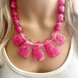 Collar de cuentas de resina de lujo, hecho a mano, de la mejor calidad, altamente pulido, hermoso y moderno, para mujeres, de la India. - Product Image 2