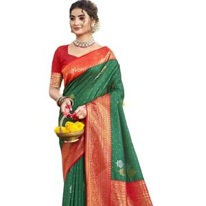 Nouvelle belle collection de saris en soie Kashvi imprimés - Product Image 1