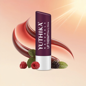 Yuthika Moisturizing <b>Lip</b> Balm – Berry Shine 4.8g | Repairs Dry, Damaged <b>Lips</b> with Natural Oils | Hydrated & Smooth <b>Lips</b> | Glossy - Product Image 4