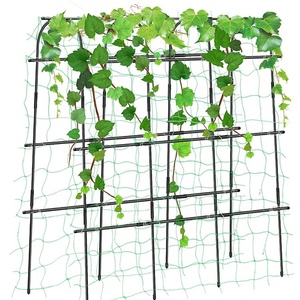 Arche de jardin en métal de 1,5 m de haut pour concombres et pois, treillis de jardinage - Product Image 3