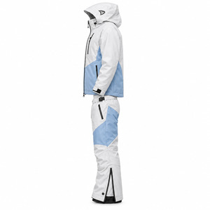 Ensemble de survêtement technique coupe-vent pour homme, veste et pantalon de ski haut de gamme, léger, en polyester ripstop, vêtements de sport d'extérieur - Product Image 3