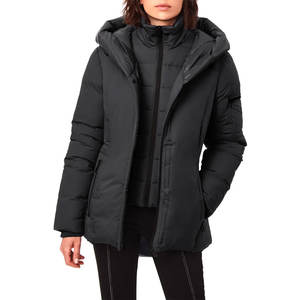 Achetez une veste d'hiver pour femme fabriquée en usine, épaisse et chaude, en duvet, style puffer, tendance 2026 - Product Image 1