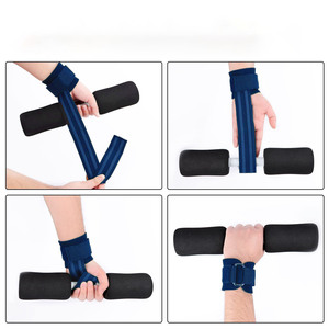 Correas elásticas de nailon de alta elasticidad para fitness, correas de entrenamiento OEM, correas de fitness ODM, correas de neopreno de elasticidad moderada para levantamiento de pesas de marca privada - Product Image 2