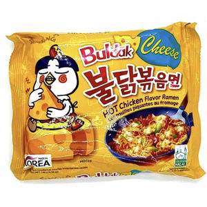 Nouilles instantanées Samyang Buldak, différentes saveurs, en conditionnements pour la vente au détail, destinées aux chaînes d'épicerie et aux plateformes e-commerce. - Product Image 2