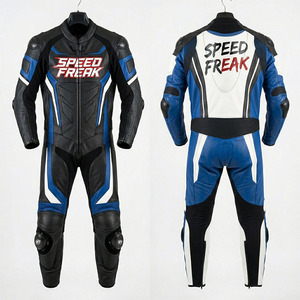 ชุดหนังมอเตอร์ไซค์แบบชิ้นเดียวสำหรับผู้ชาย Speed Freak แขนยาว ระบายอากาศได้ดี เหมาะสำหรับการแข่งรถทุกฤดู - Product Image 1